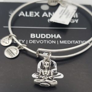 NWT Alex and Ani buddha bangle RS